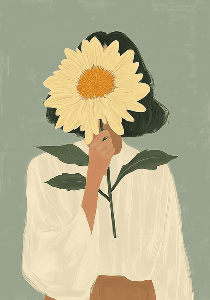 Hidden sunflower No.2 Poster