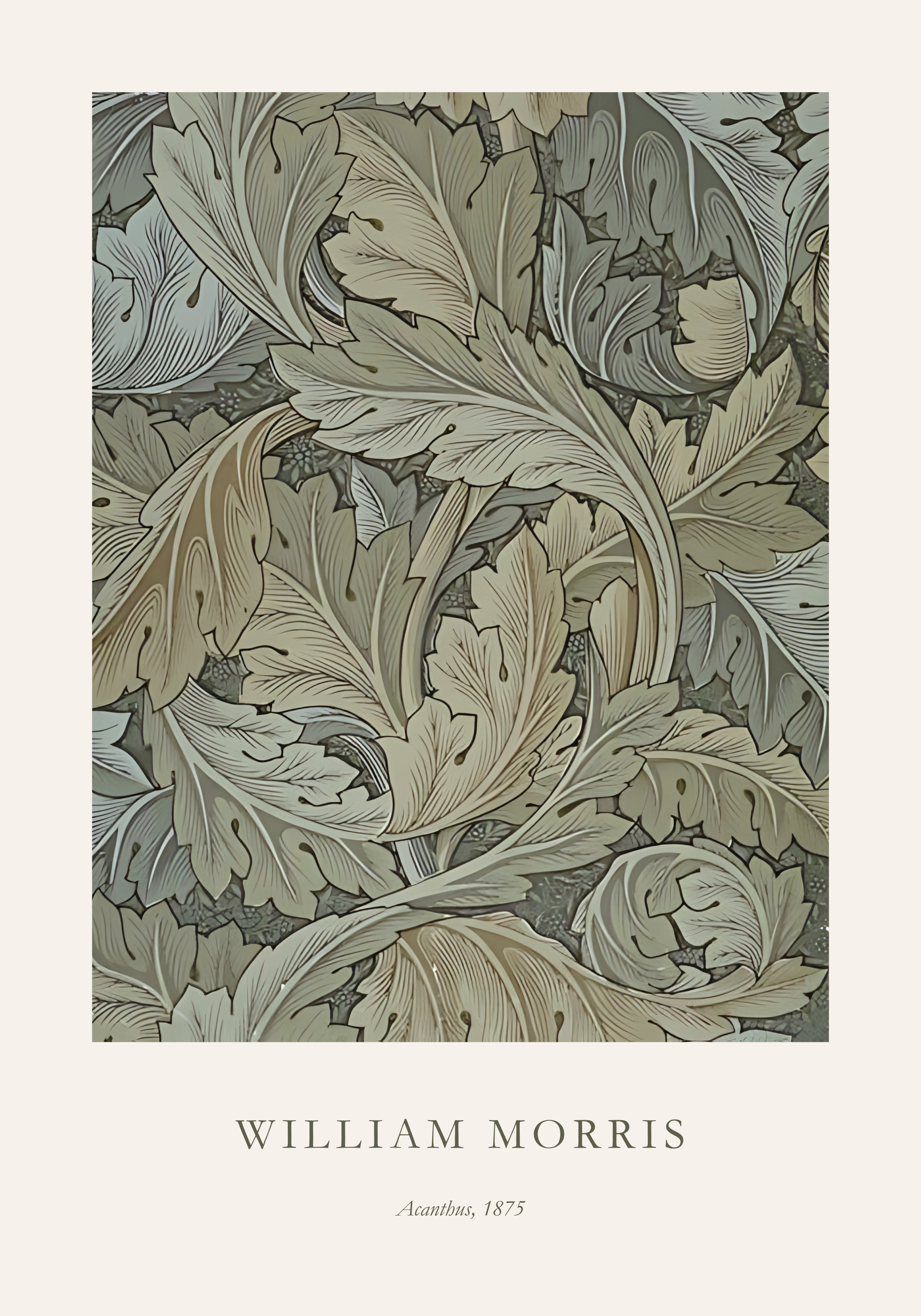 William Morris Acanthus Poster