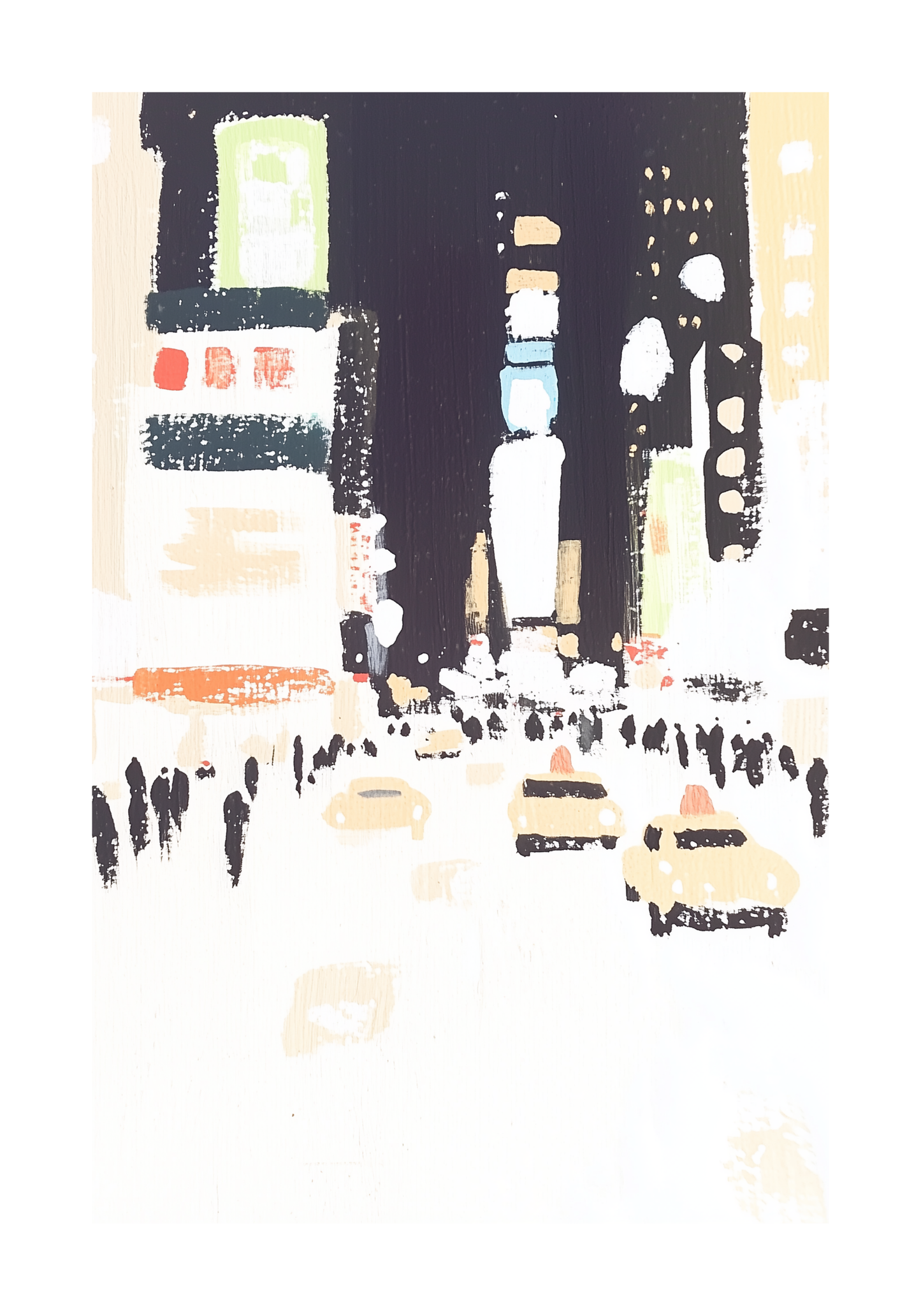 Abstract City Poster
