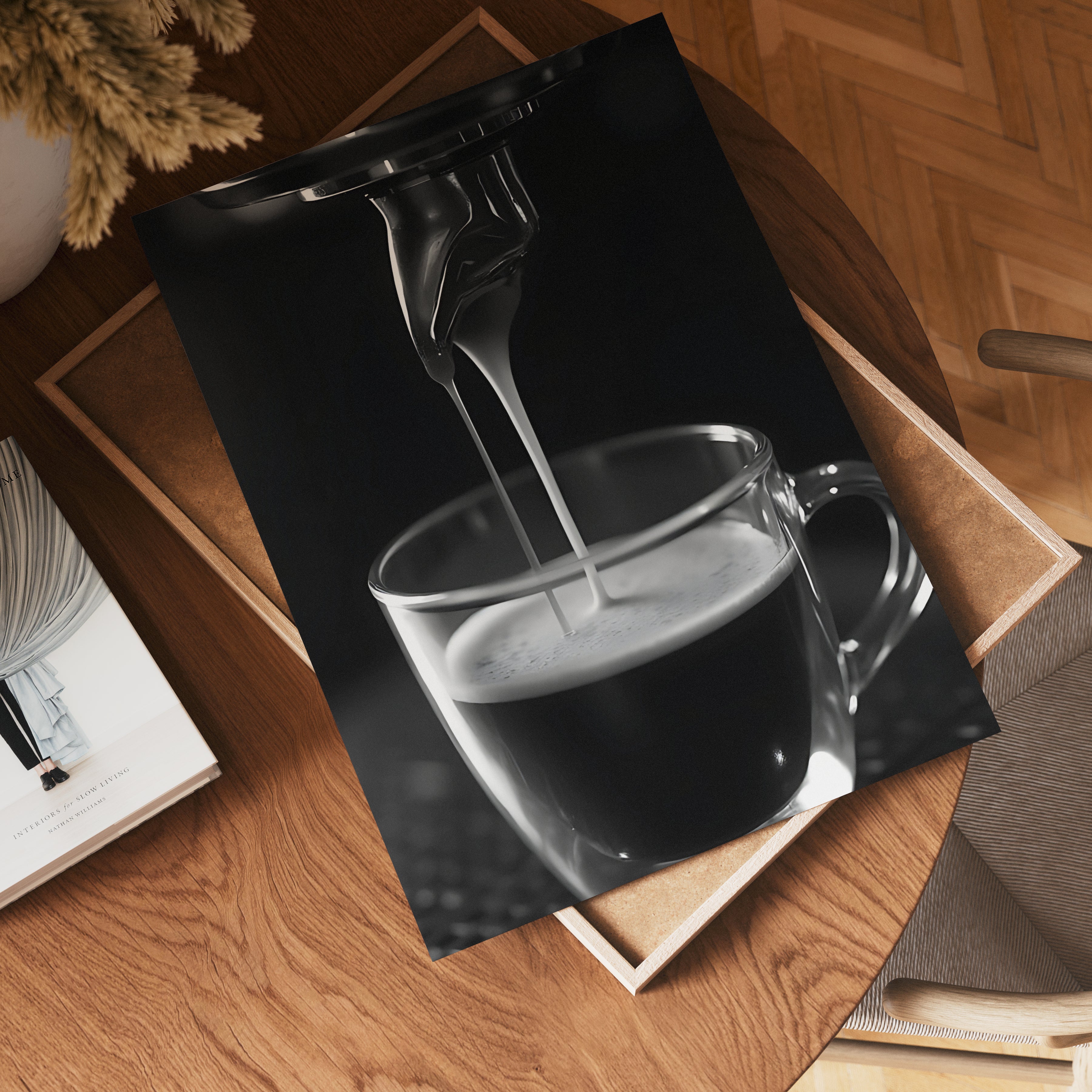 Espresso Pour Poster