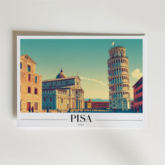 Pisa Tower Poster