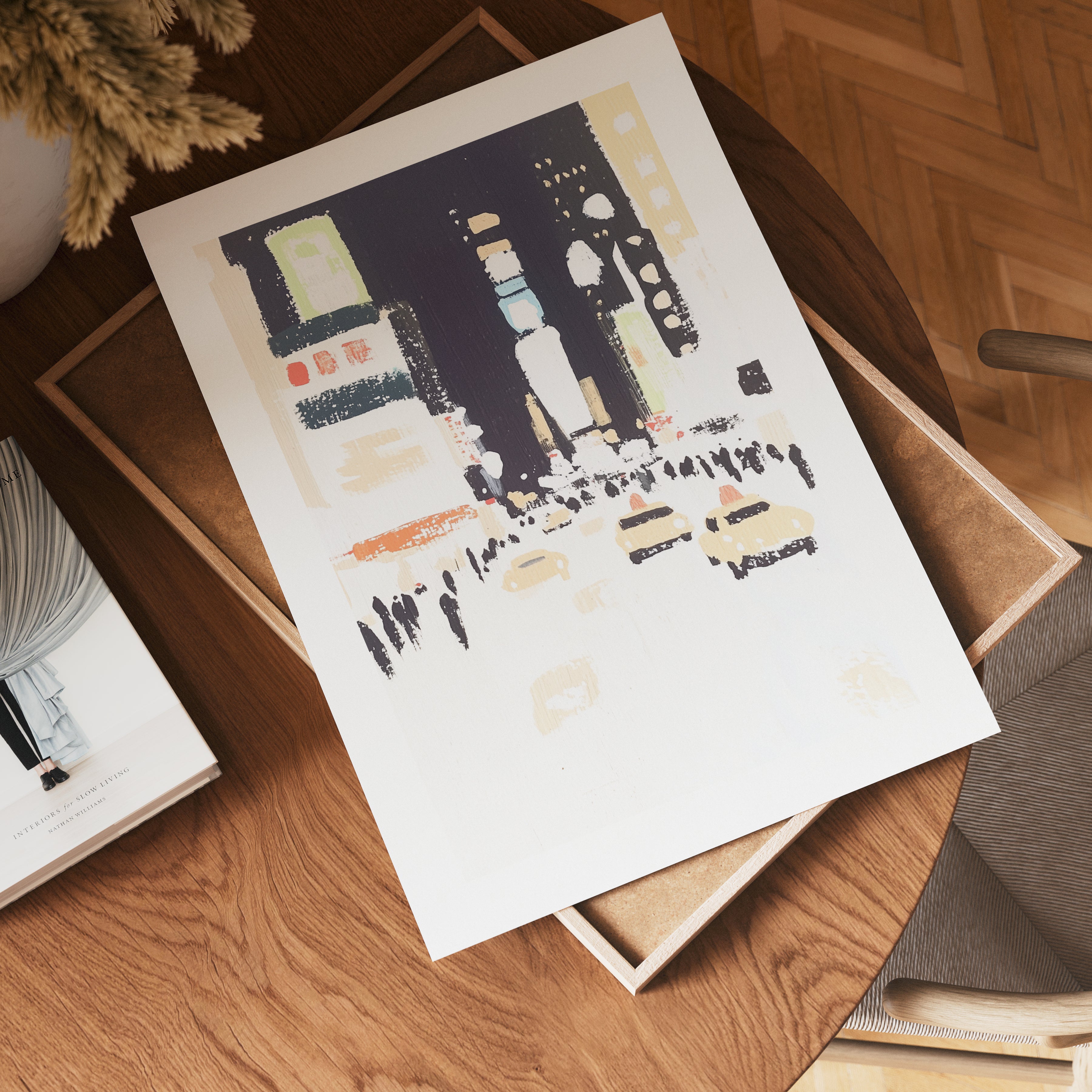 Abstract City Poster