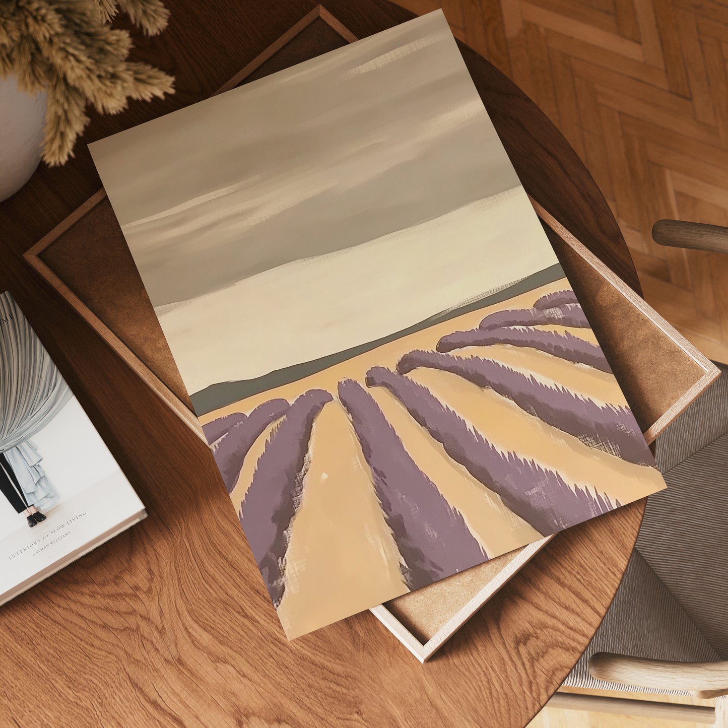 White Lily Serenity Poster