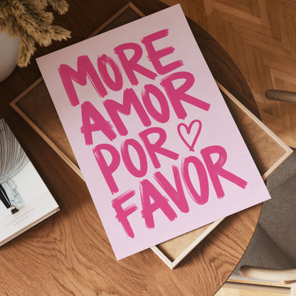 More Amor Por Favor Poster