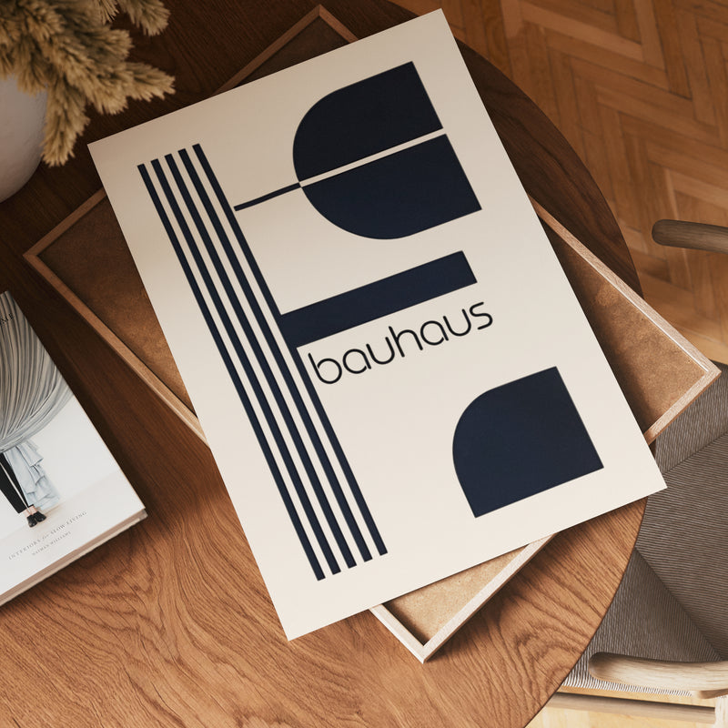 Bauhaus Geometry No.2 Poster
