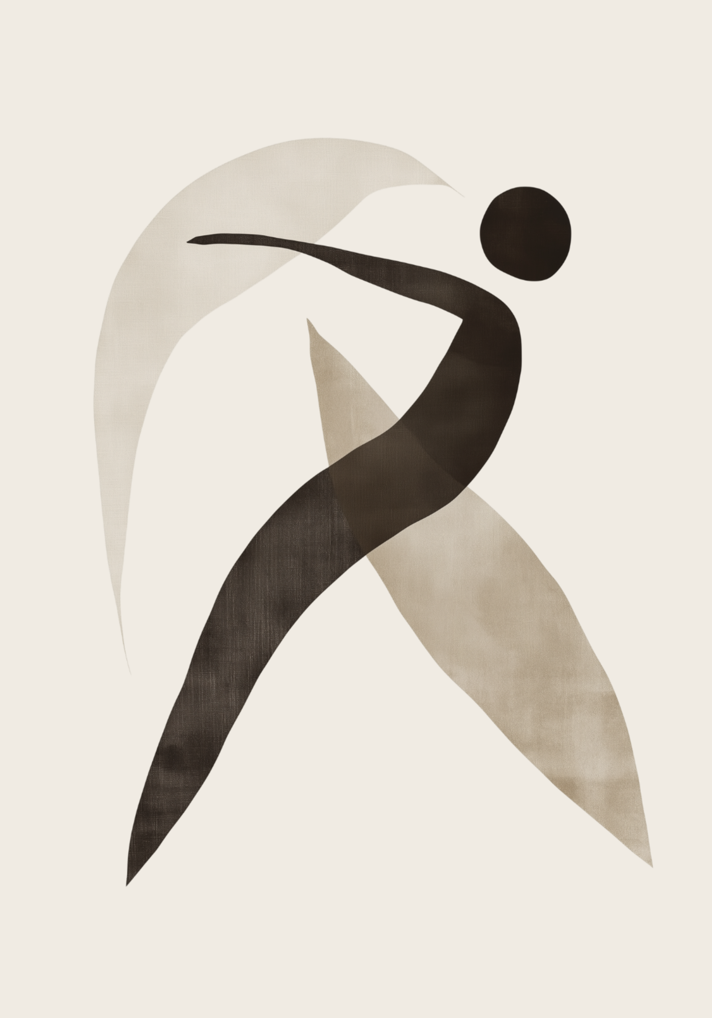 Abstract Movement Poster