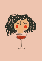 Curly Wine Mood Poster