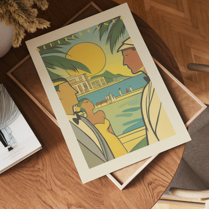 Vintage Mediterraneo Poster