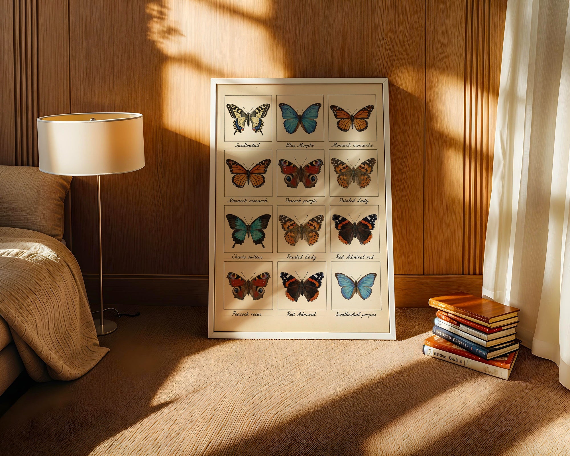 Butterfly Grid Poster – i rum 5