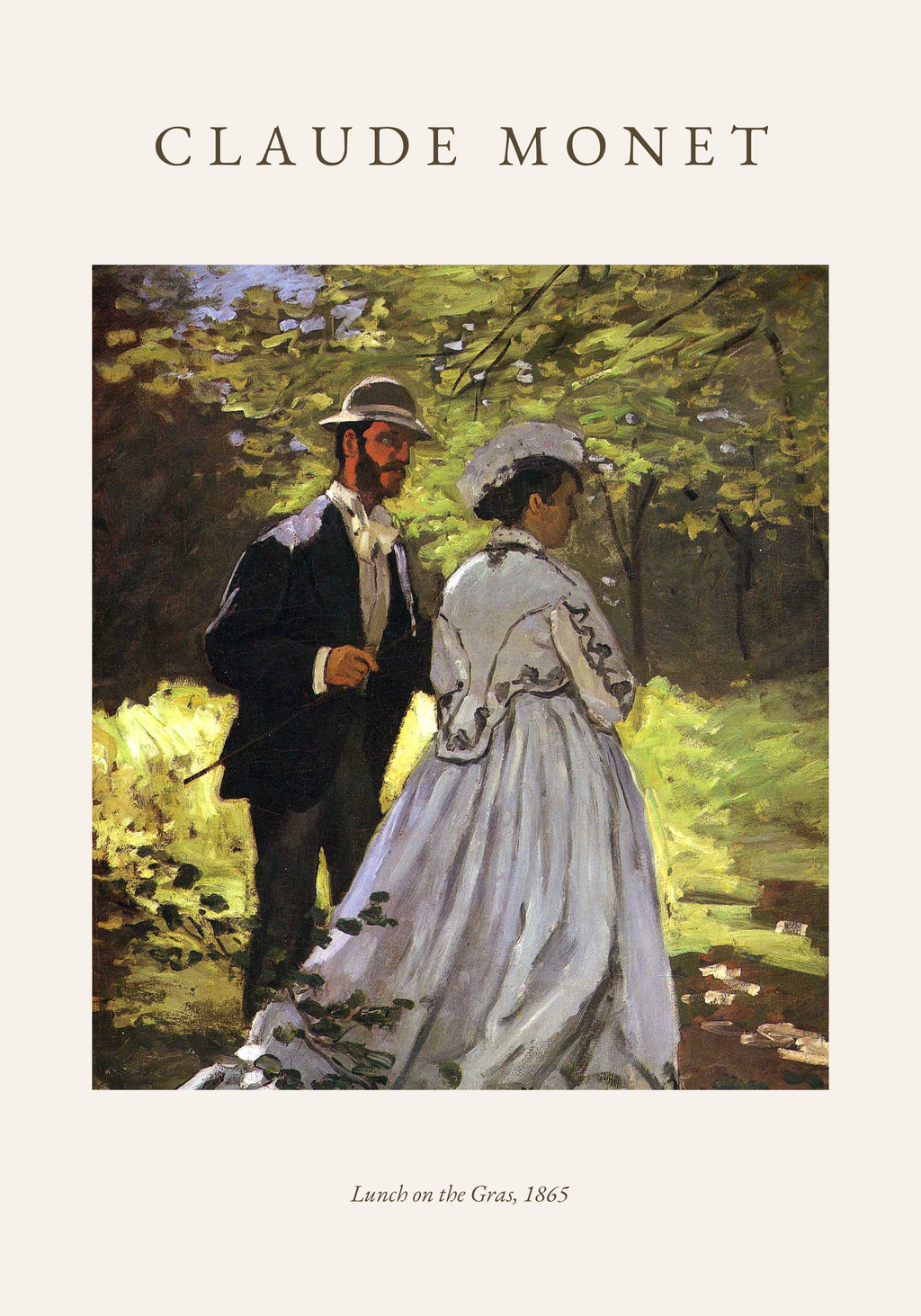 Claude Monet Lunch On The Grass Poster