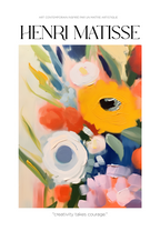 Courage in Bloom Matisse Poster