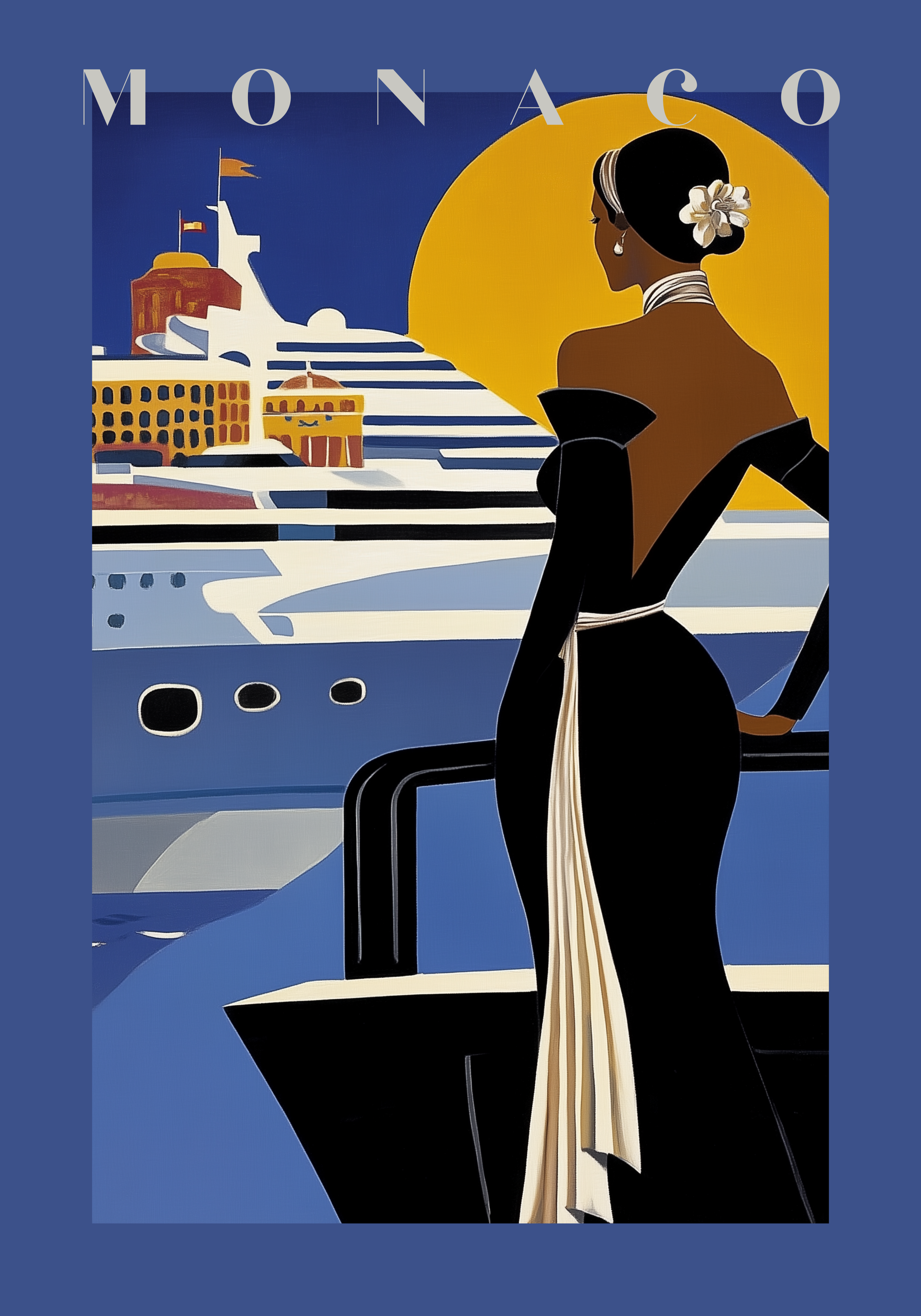 Monaco No.2 Poster