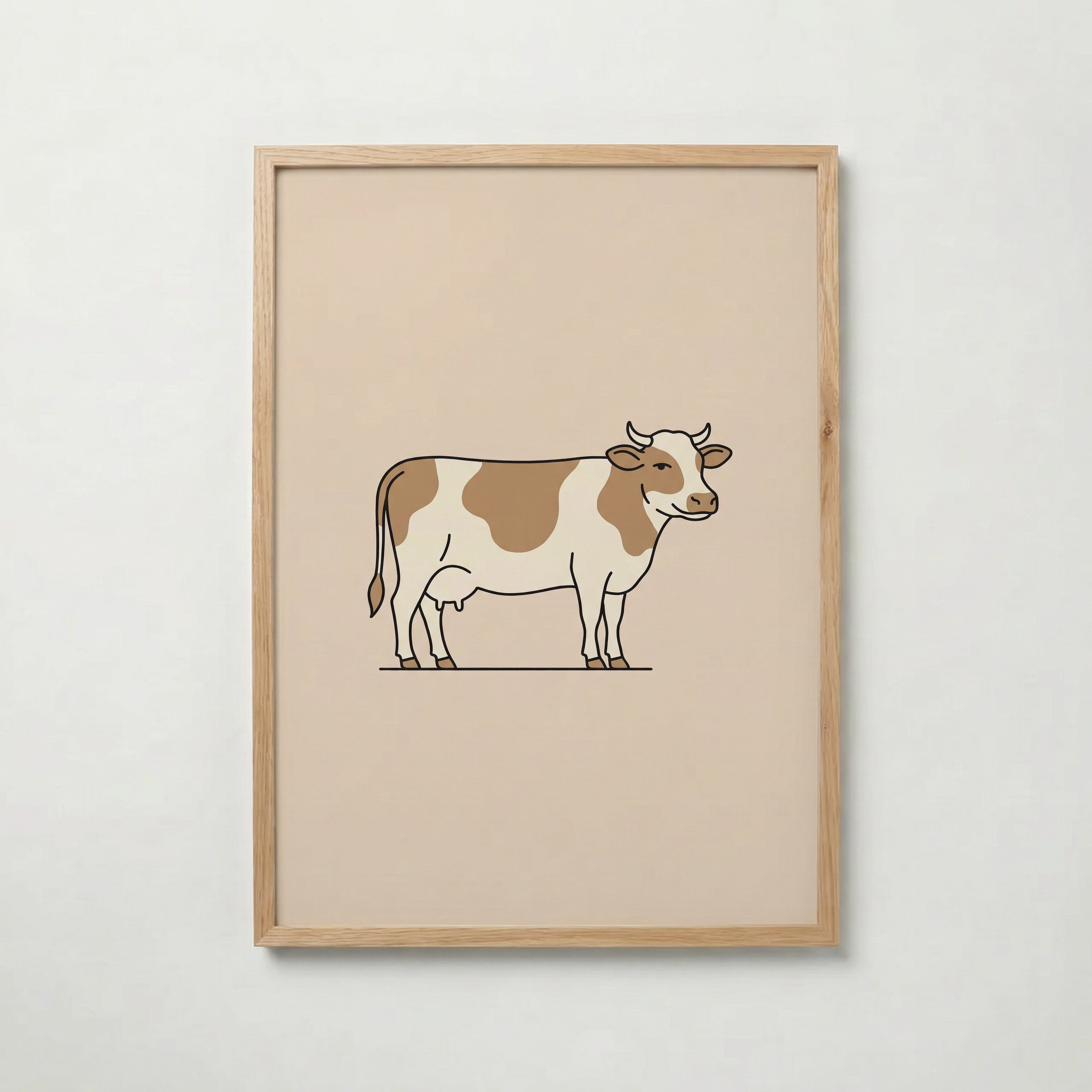 Bathroom Cow Poster – ekram