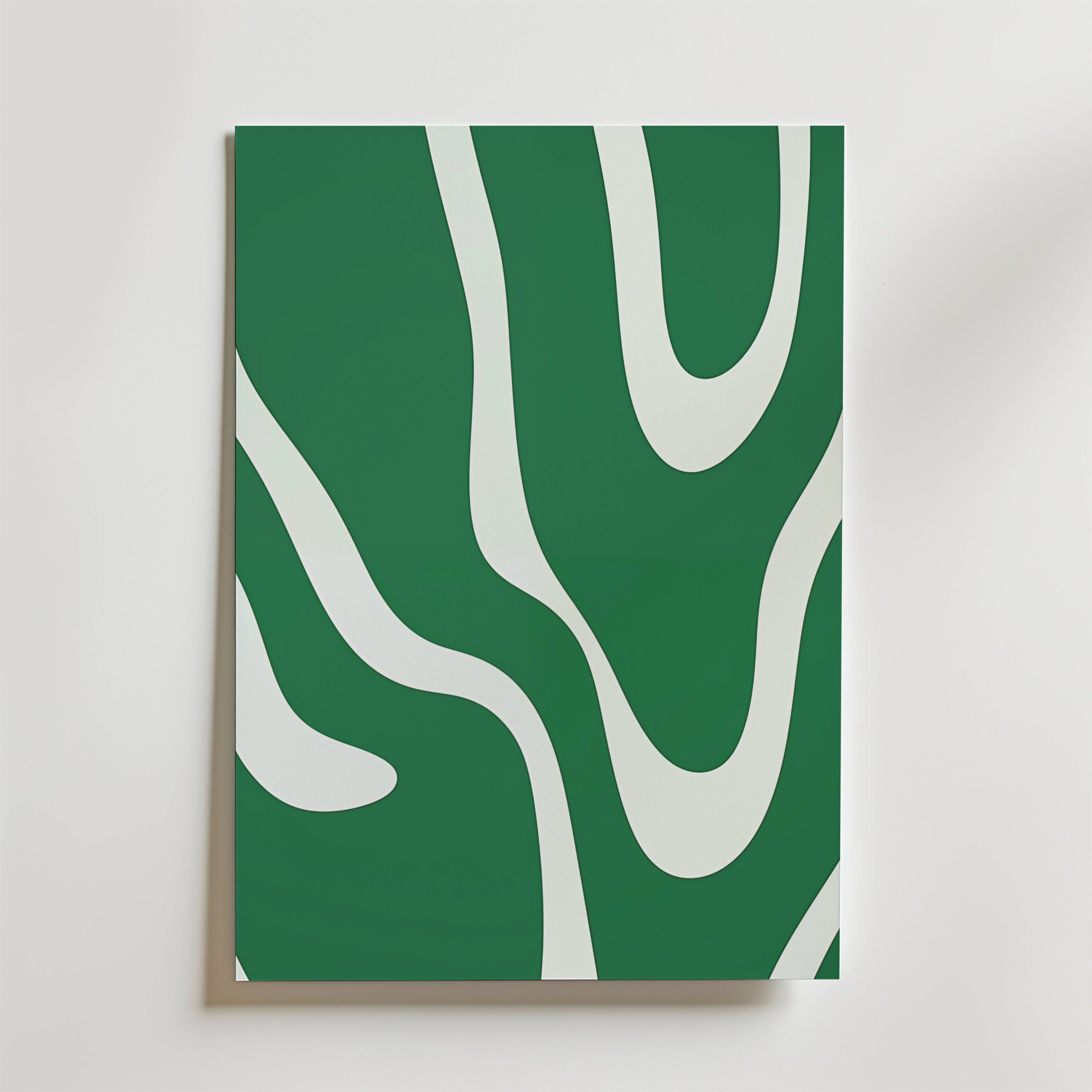 Verdant Waves Poster