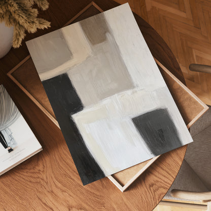 Abstract Balance Poster