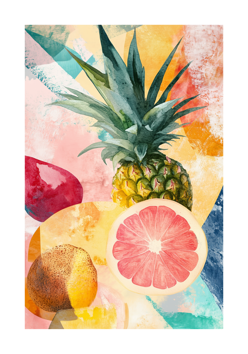 Abstract Harvest No.2 Poster