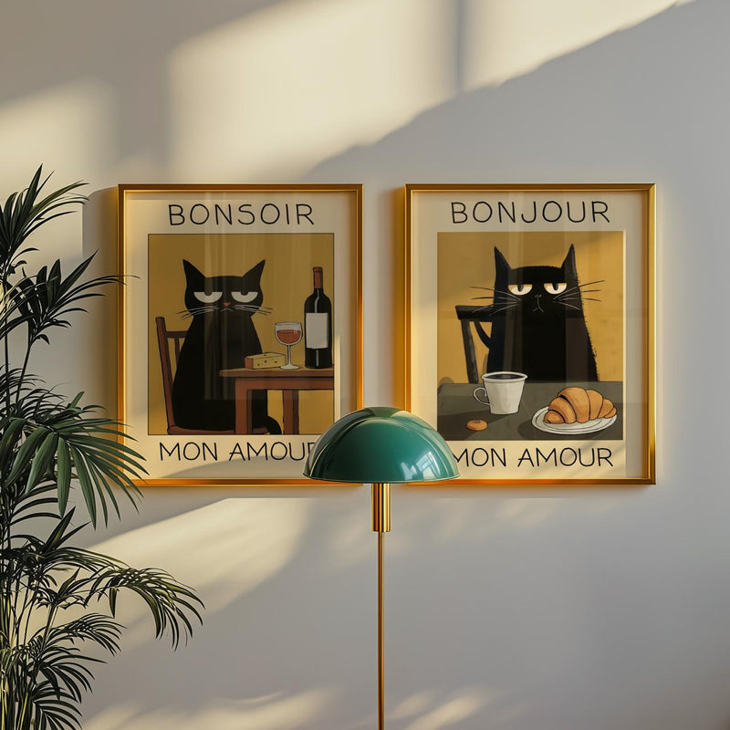 Bundle 2-pack Parisian Feline Moments
