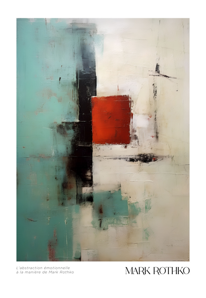 Quiet Echo Mark Rothko Poster