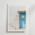 Mediterranean Blue Door Poster
