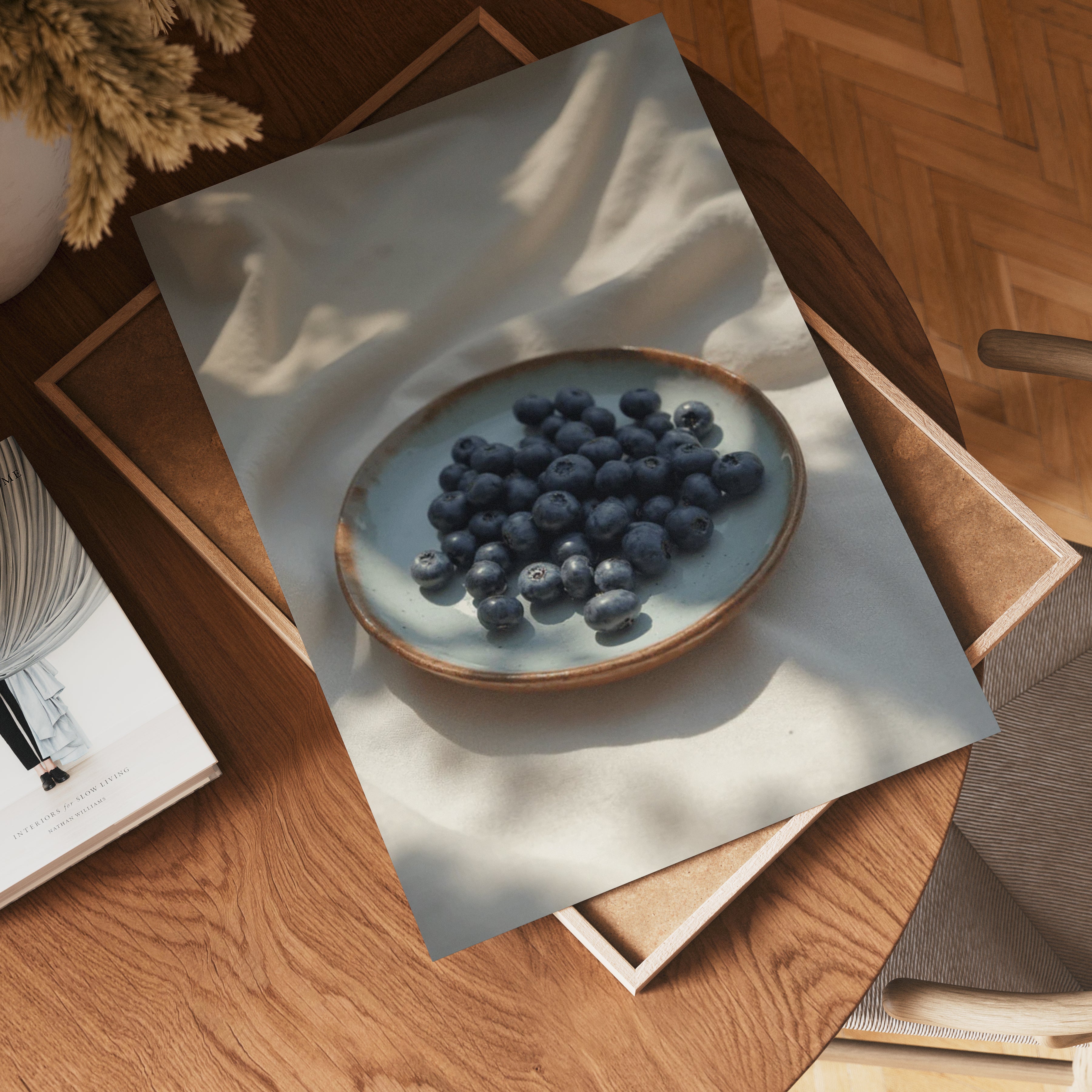 Fresh Blueberry Poster