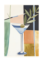 Martini Elegance Poster