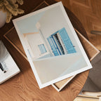 Mediterranean Window Views Poster