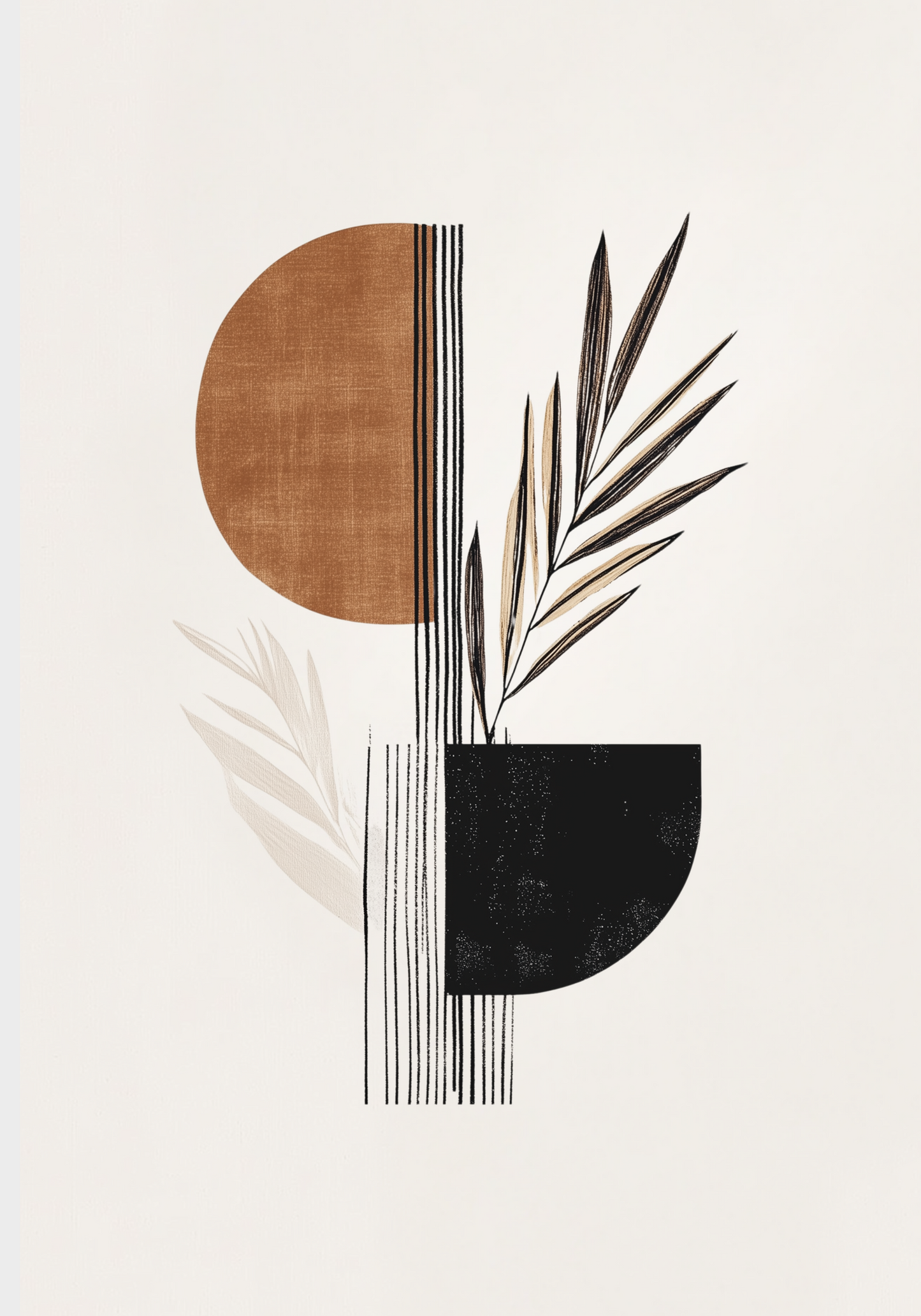 Minimal Nature Harmony Poster