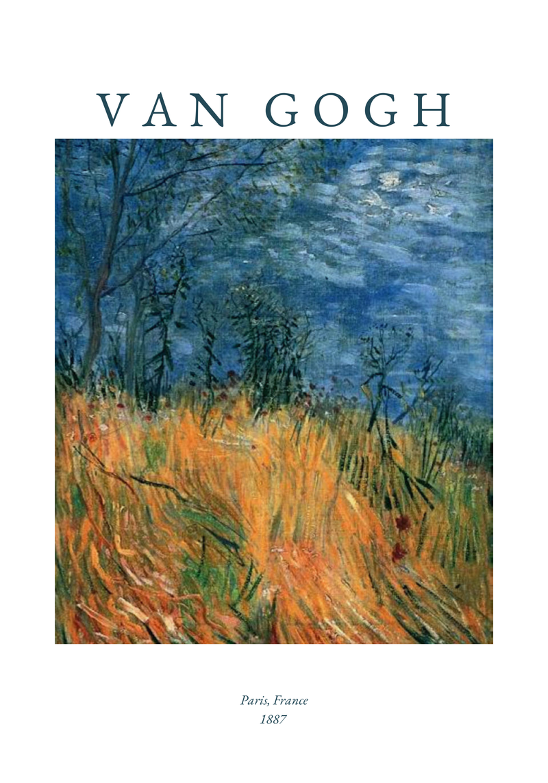 Van Gogh Paris Poster
