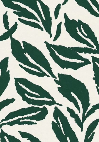 Green Leaves Poster