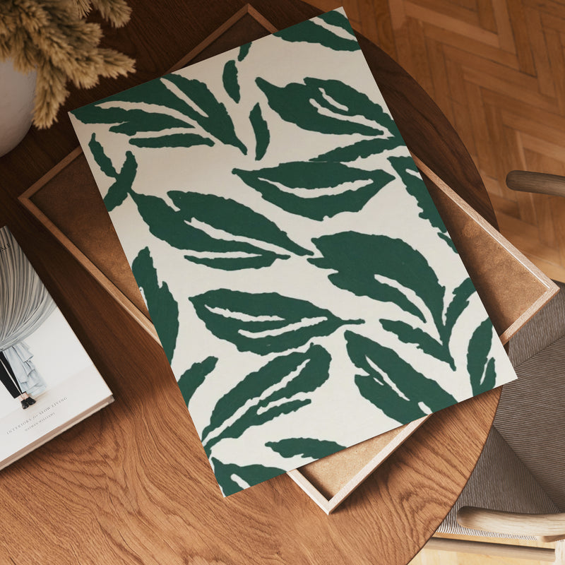 Green Leaves Poster
