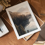 Between the Misty Peaks Poster