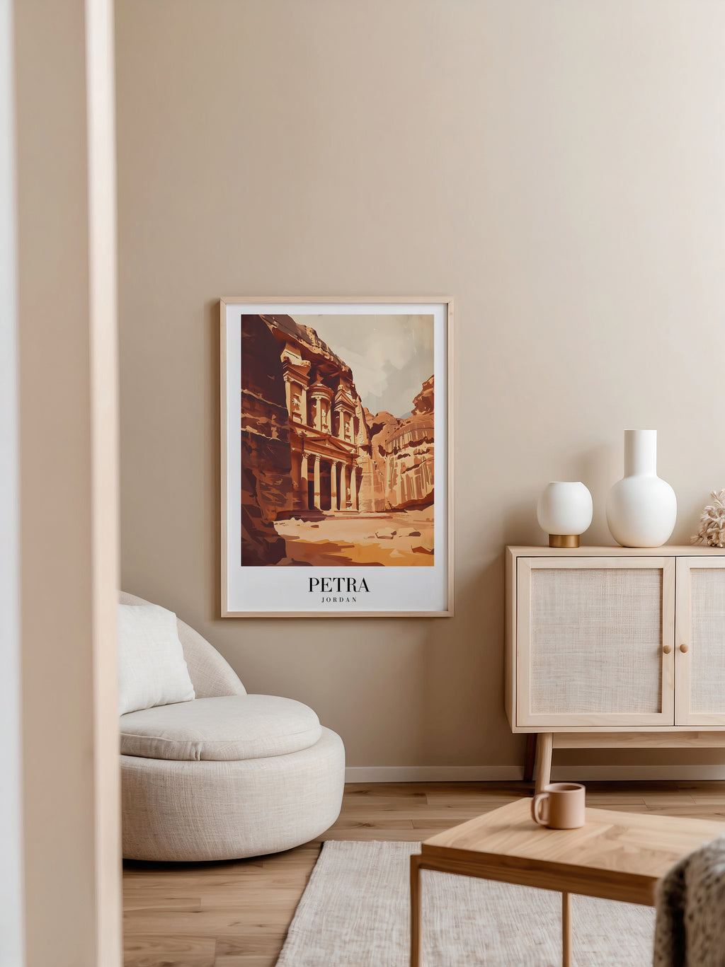 The Petra In Jordan Poster