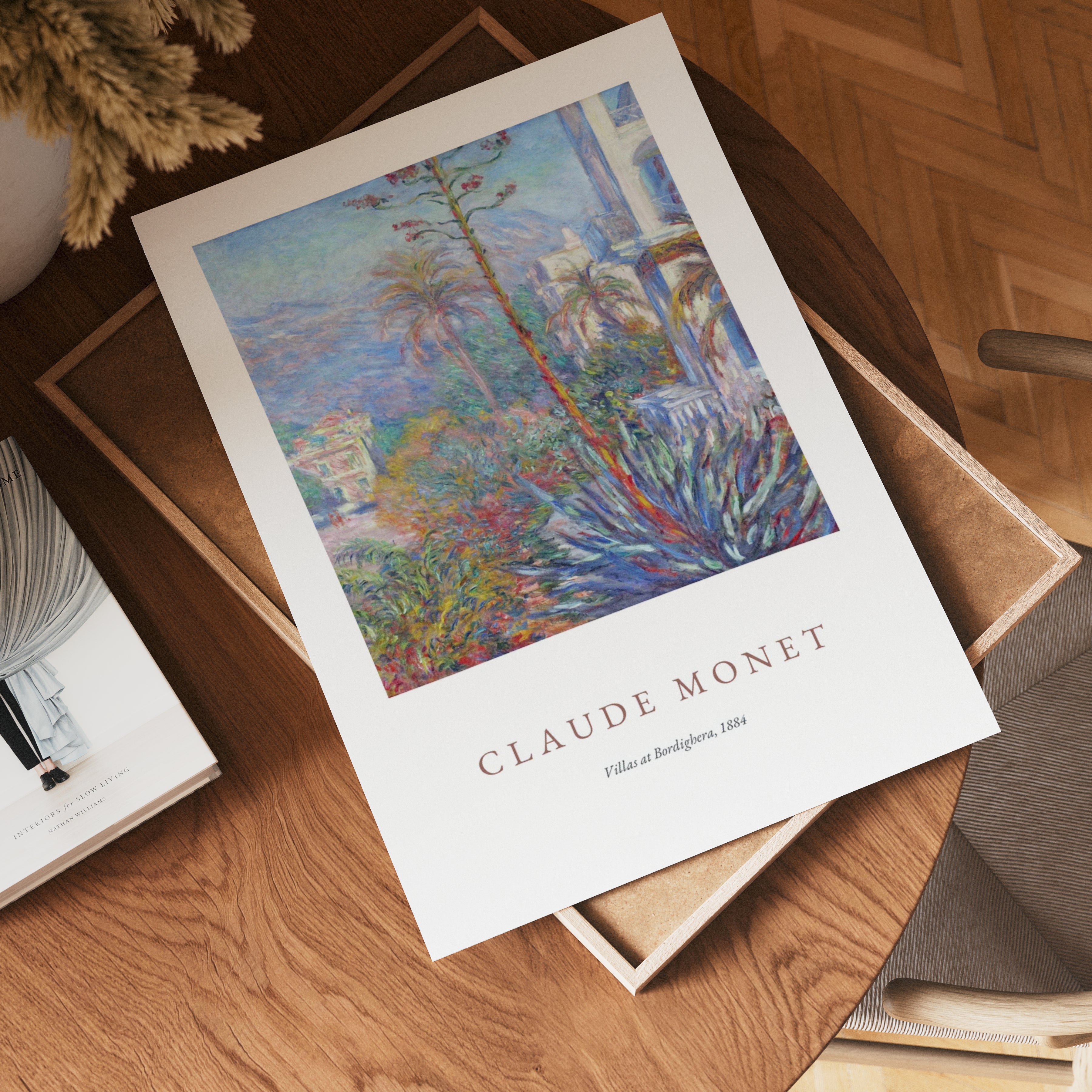 Claude Monet Villas At Bordighera Poster