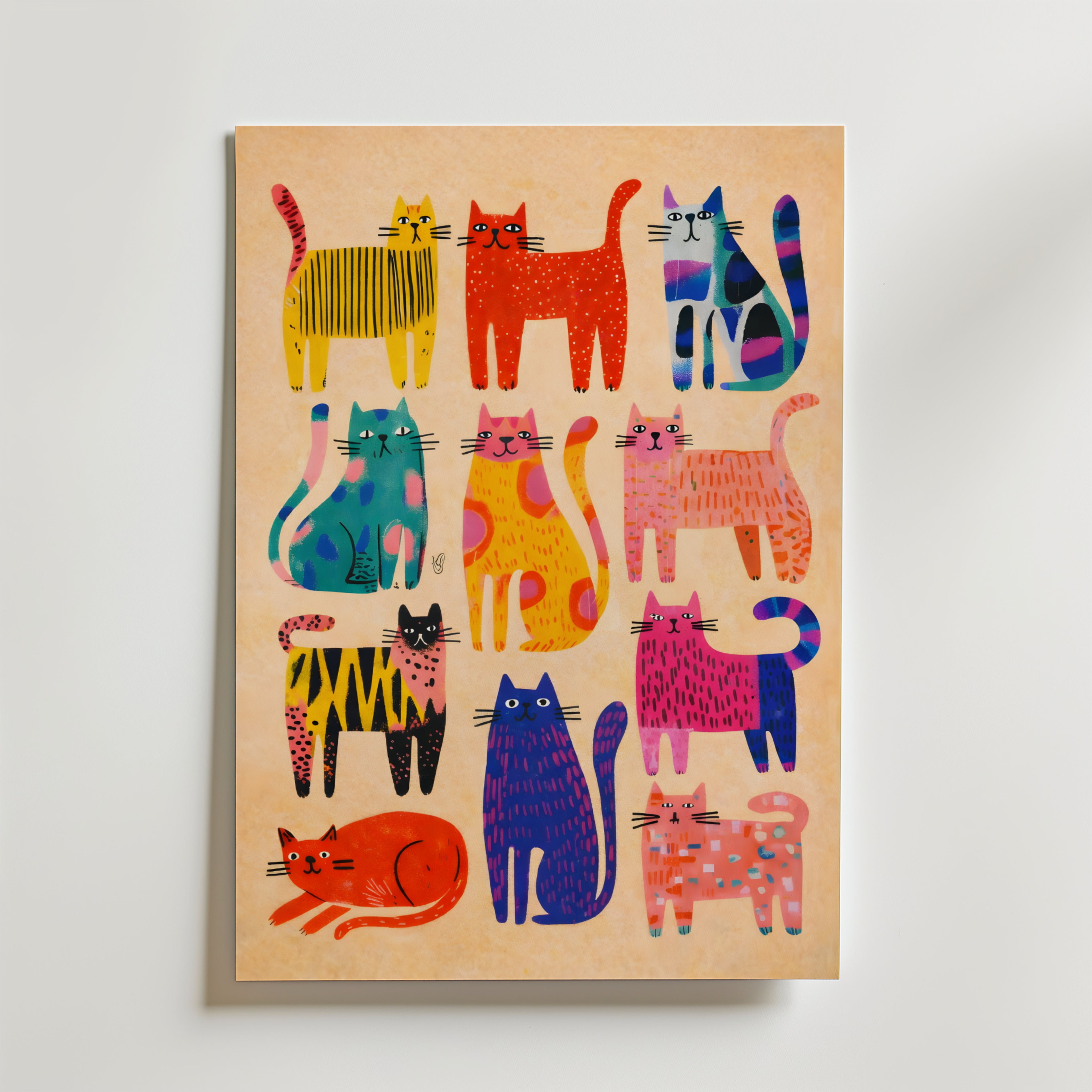 Bundle 4-pack Playful Cats Gallery