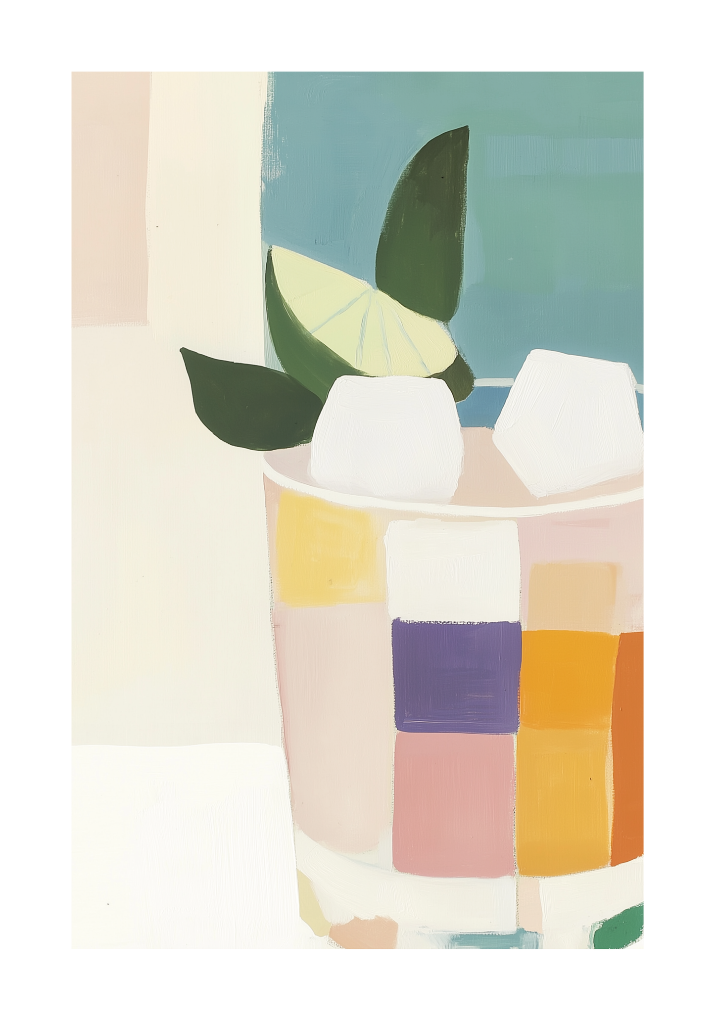Colorful Drink Poster