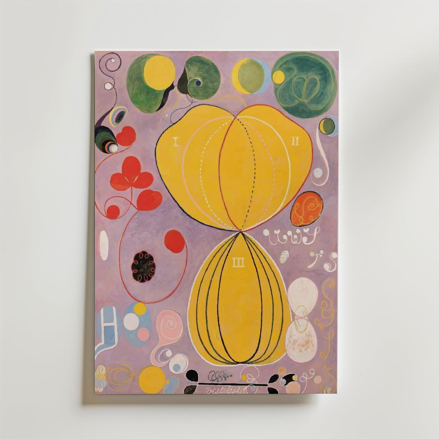 Hilma af Klint The Key of Life Poster