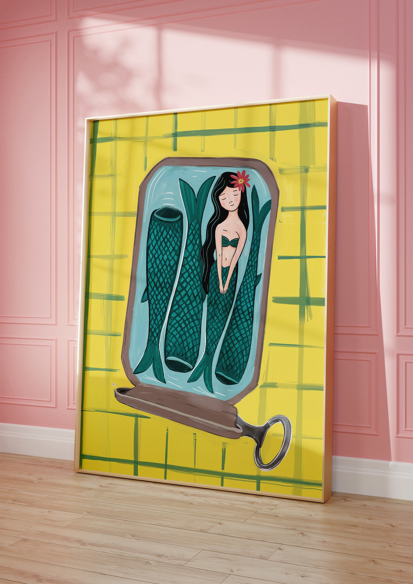 Surreal Sardine Poster