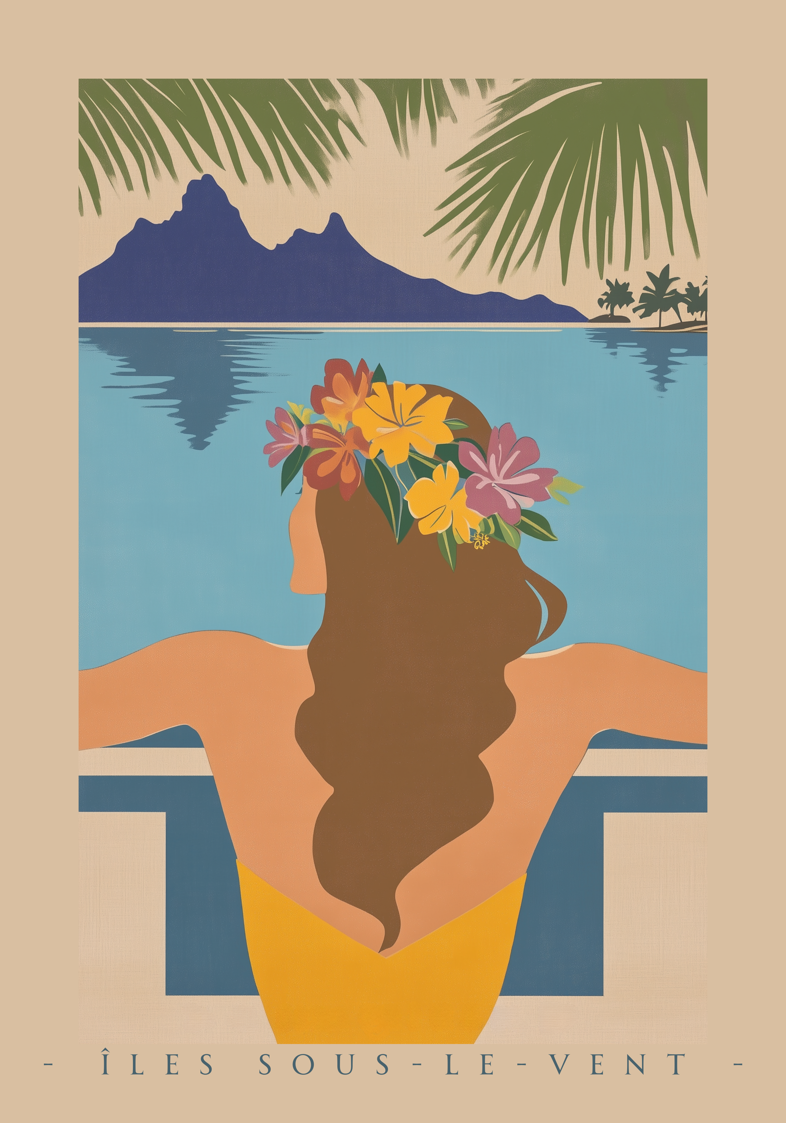 Îles Sous-le-Vent Poster