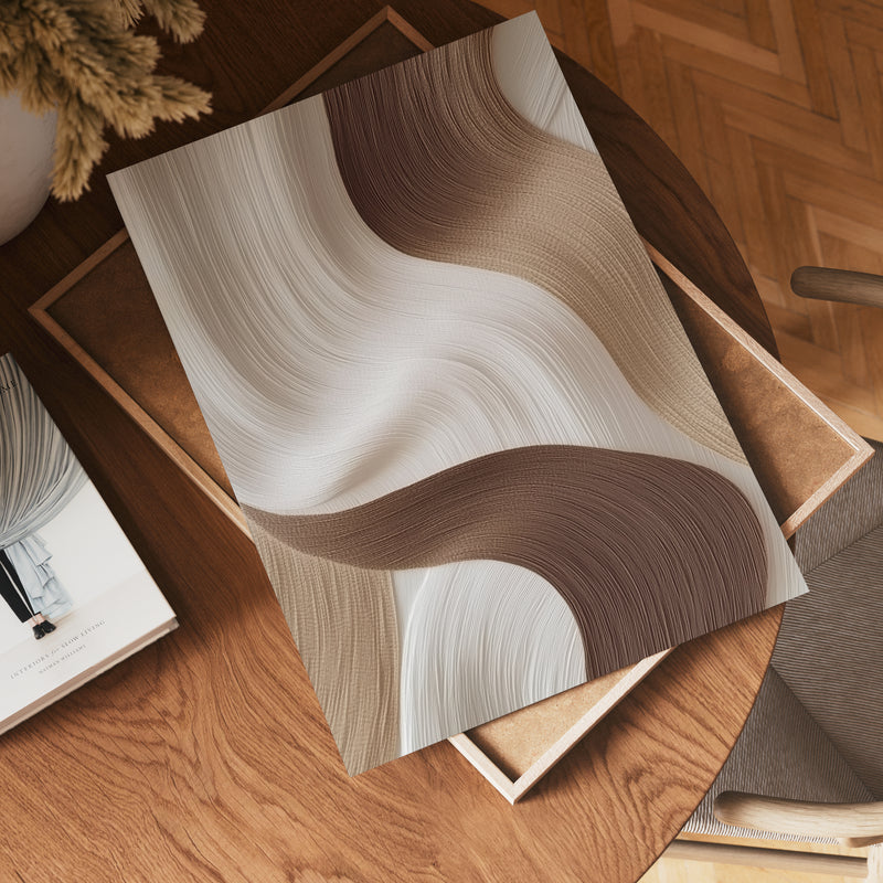 Abstract Flow Poster