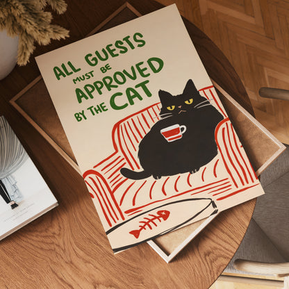 Approved by the Cat Poster