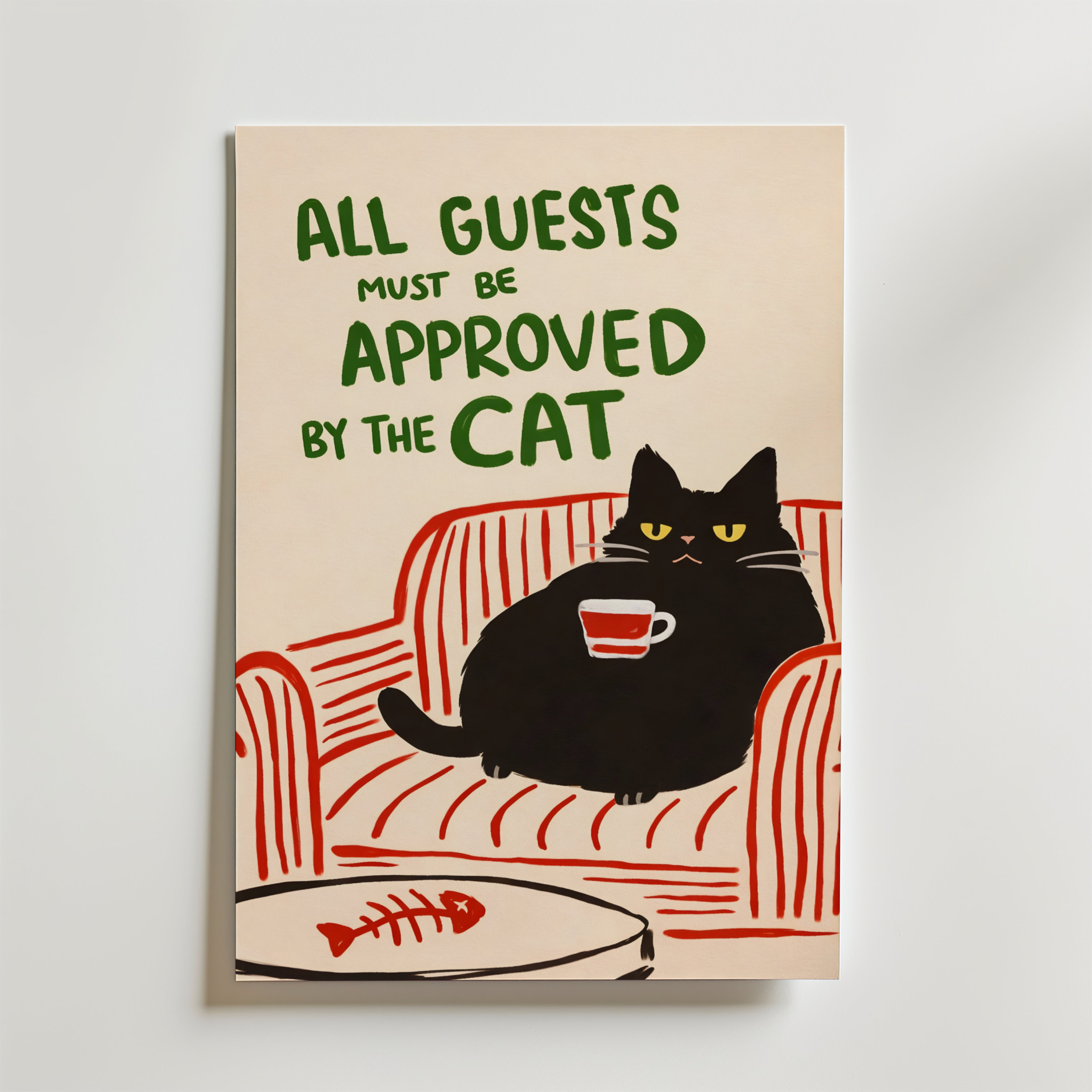 Bundle 4-pack Cat Rules & Bathroom Humor