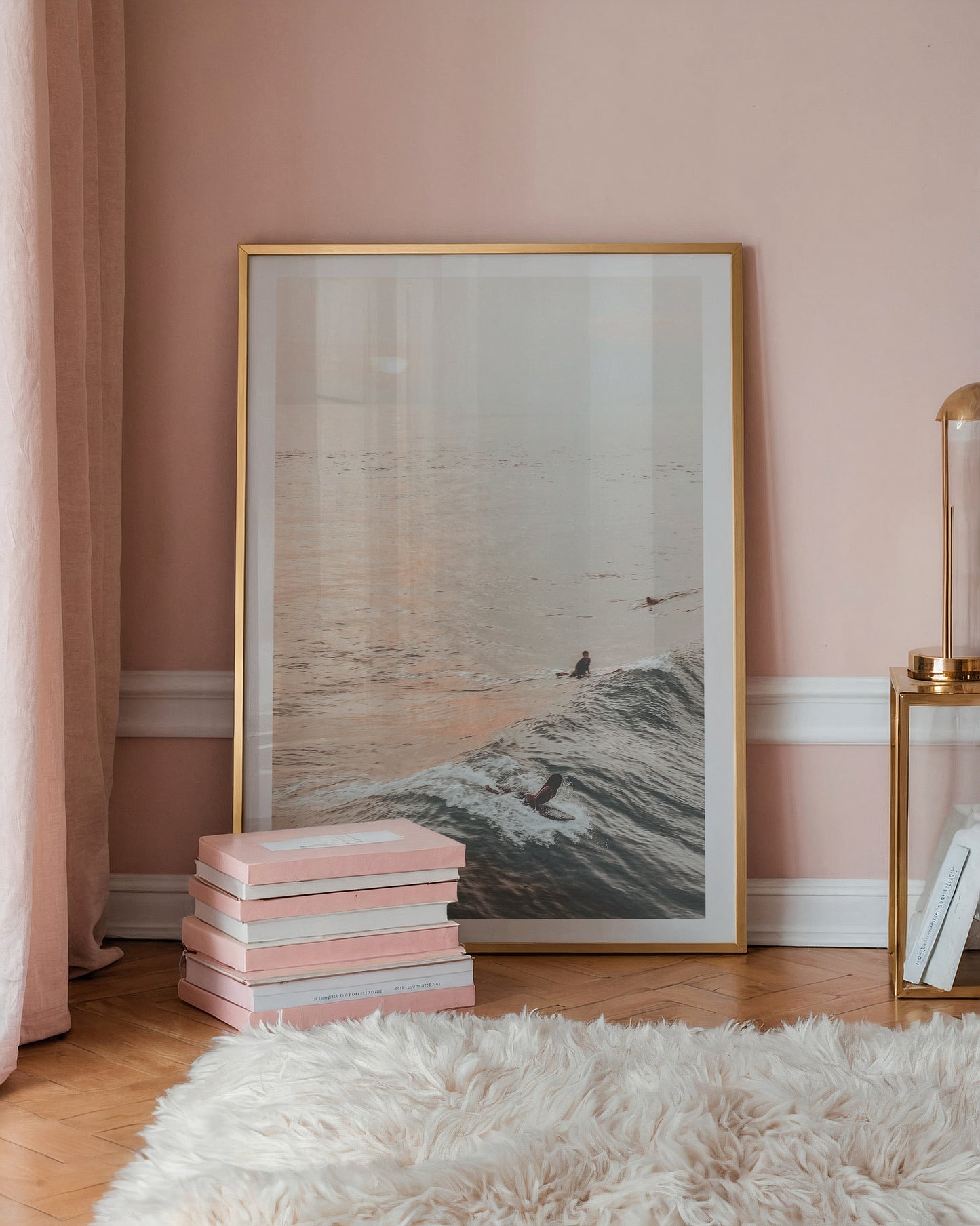 Sunset Wave Riders Poster