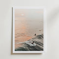 Sunset Wave Riders Poster