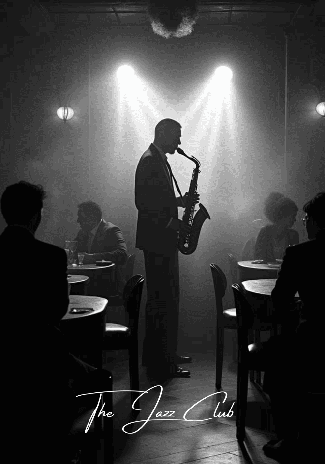 The Jazz Club Poster