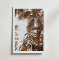 Palm Breeze Skies Poster