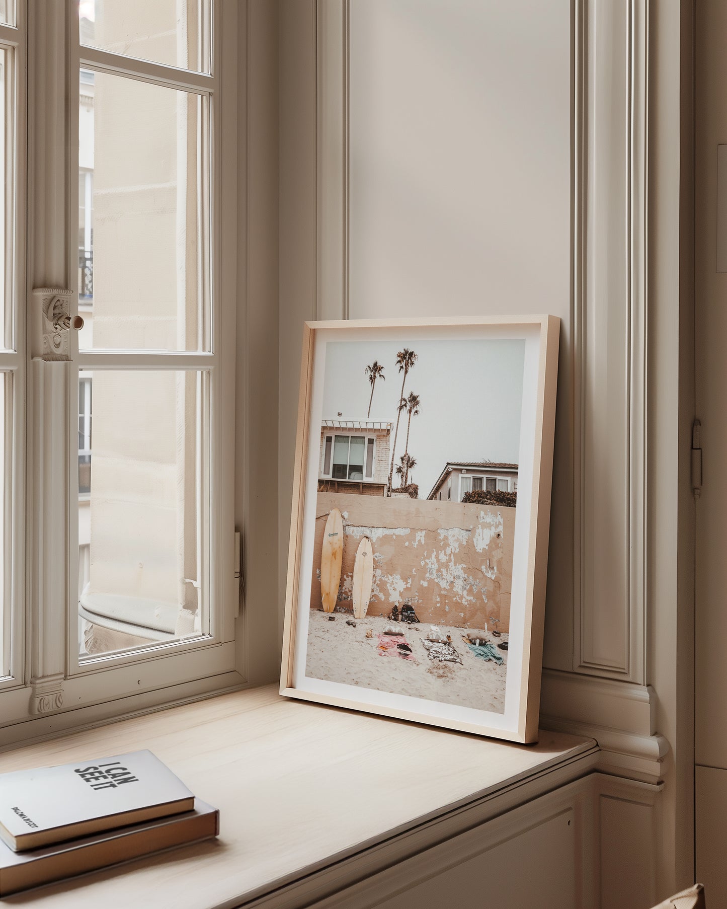 Coastal Surf Retreat Poster