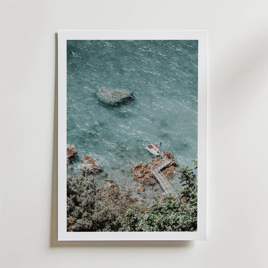 Coastal Dock Escape Poster