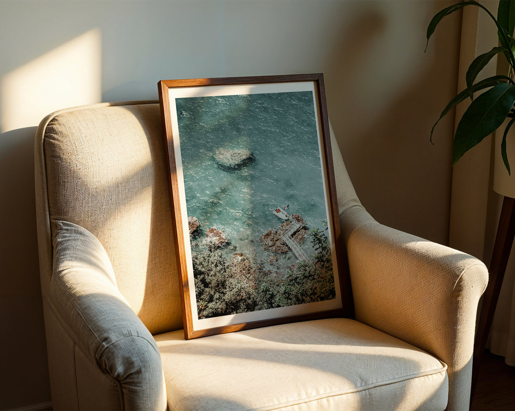 Coastal Dock Escape Poster