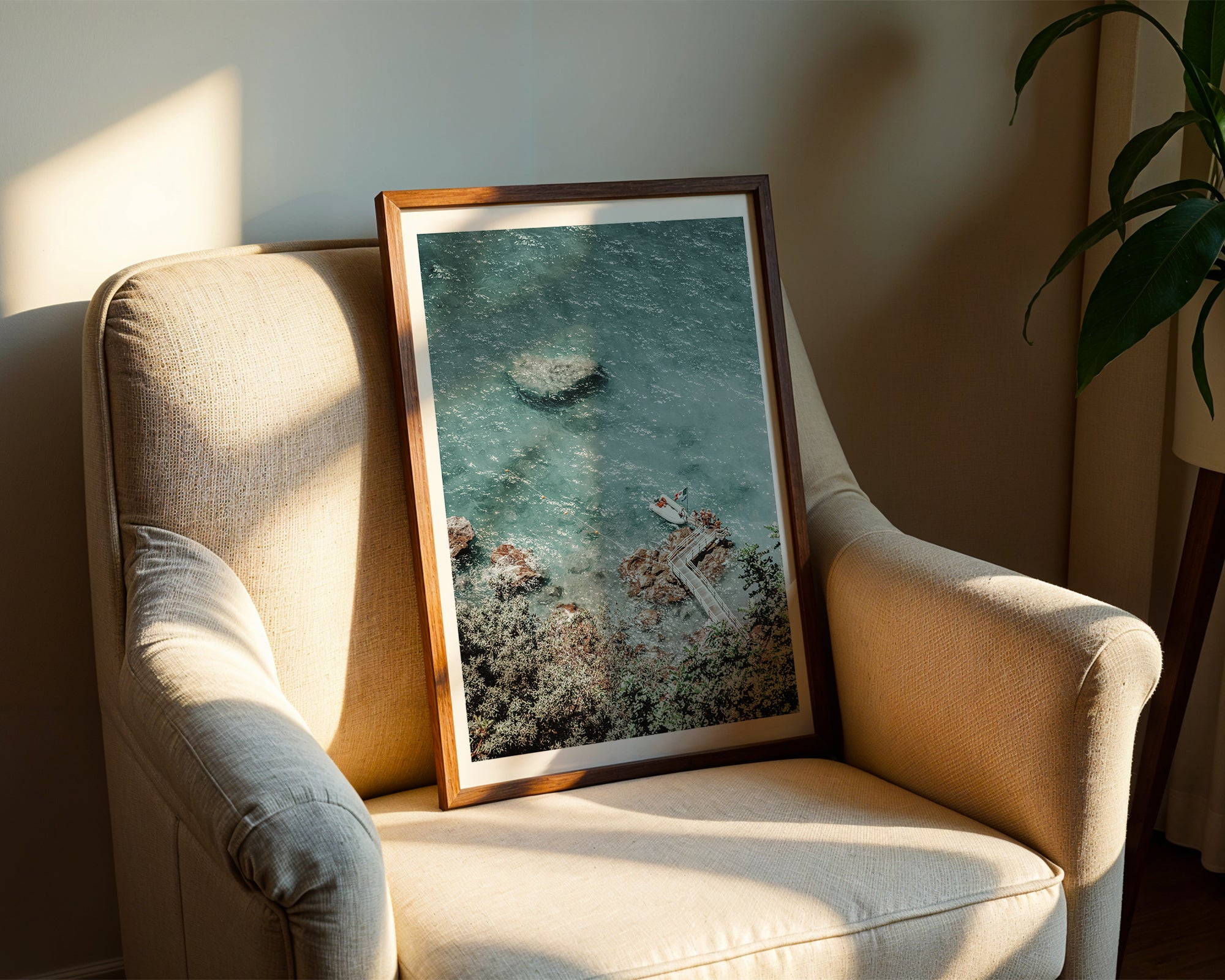 Coastal Dock Escape Poster