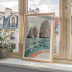 Capri Sea Voyage Poster